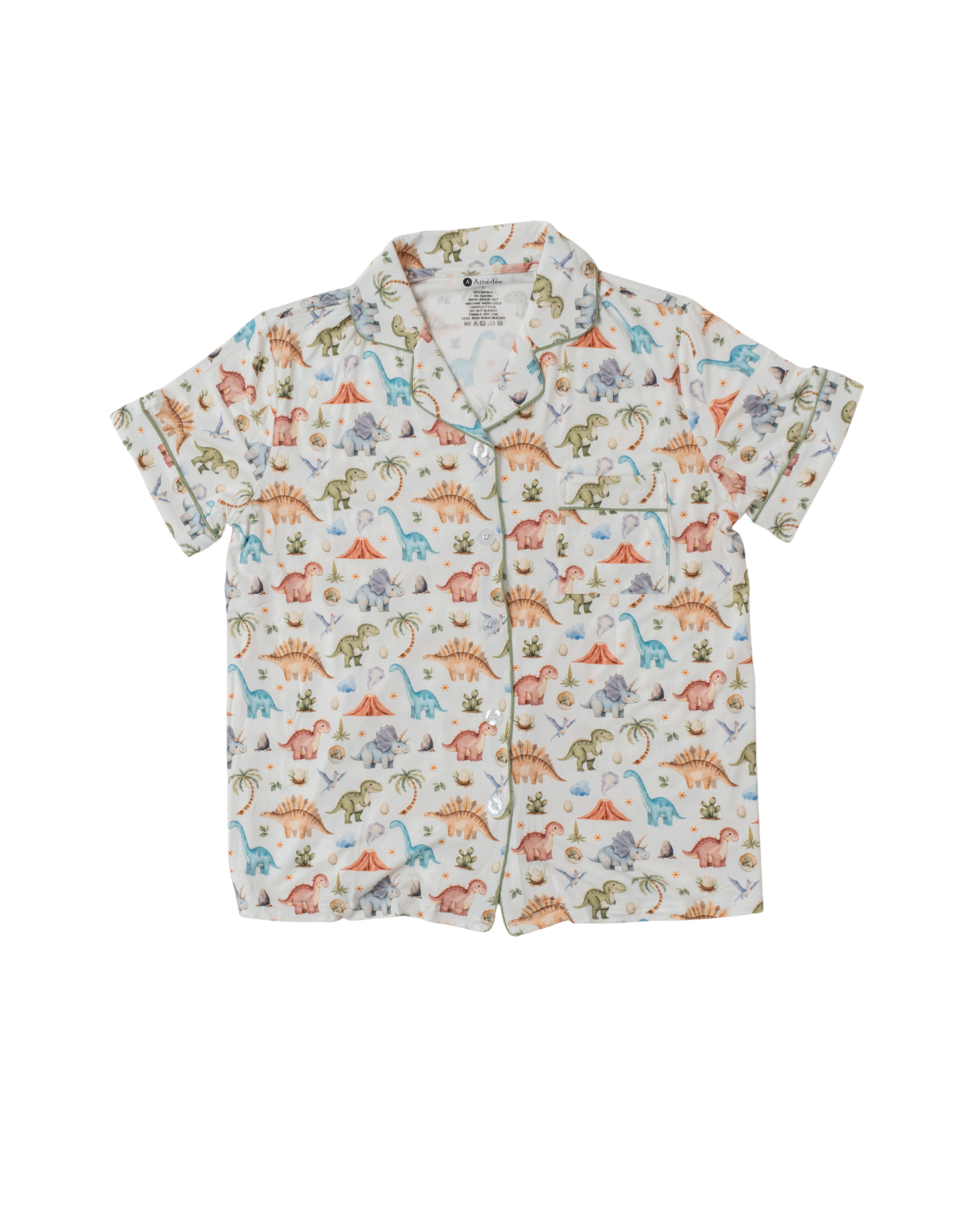 Simone shortsleeves and long pants Adult Pajamas