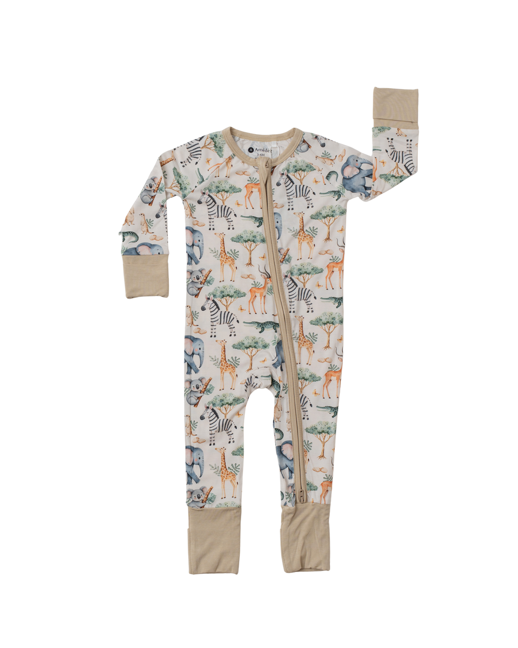 Aurelie Footed Romper