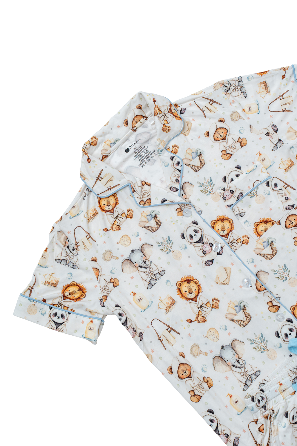 Collin shortsleeves and shorts Adult Pajamas