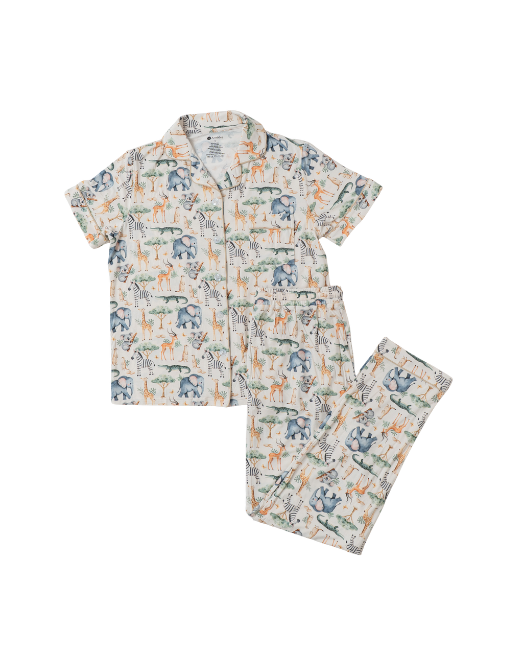 Aurelie shortsleeves and long pants Adult Pajamas