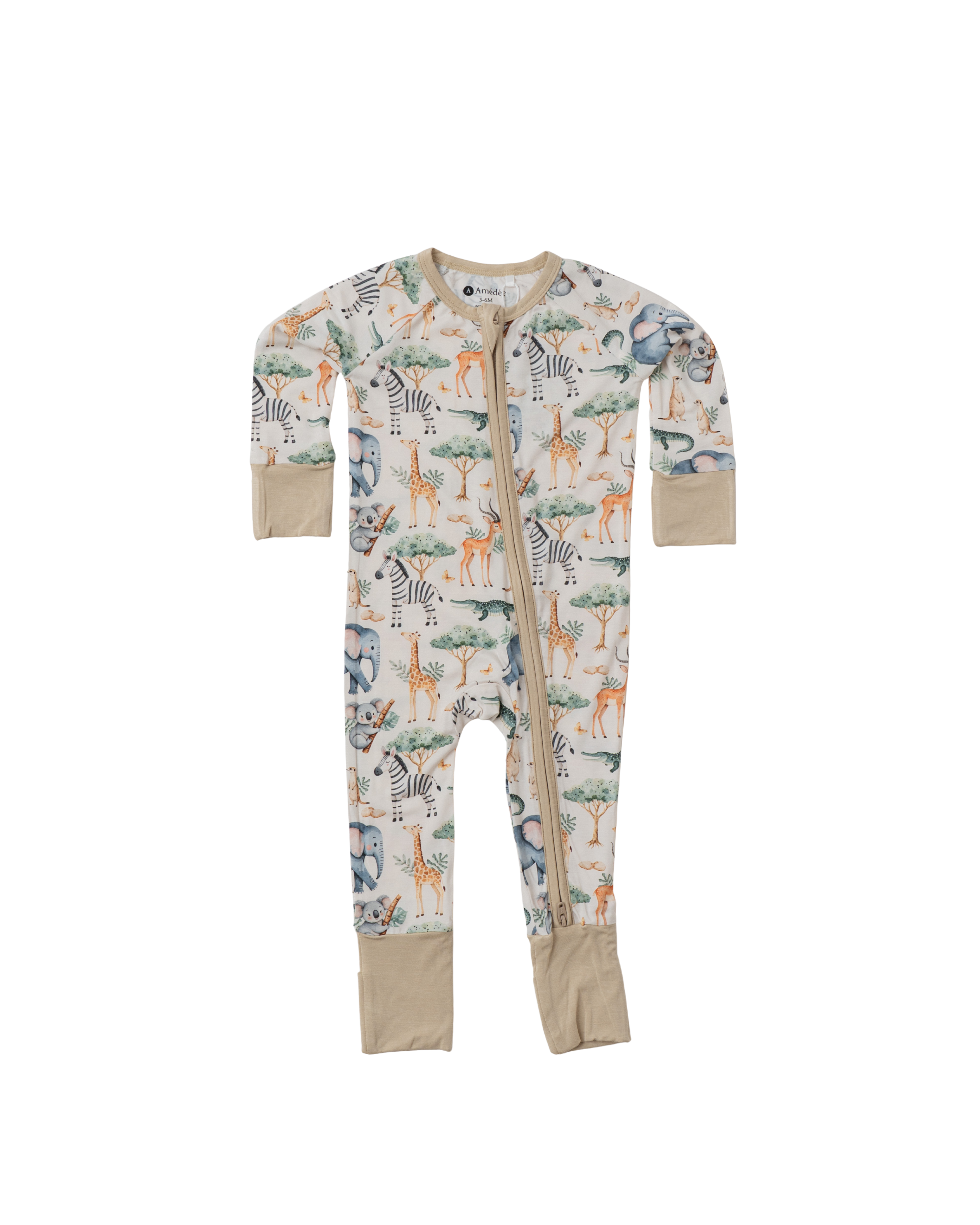 Aurelie Footed Romper