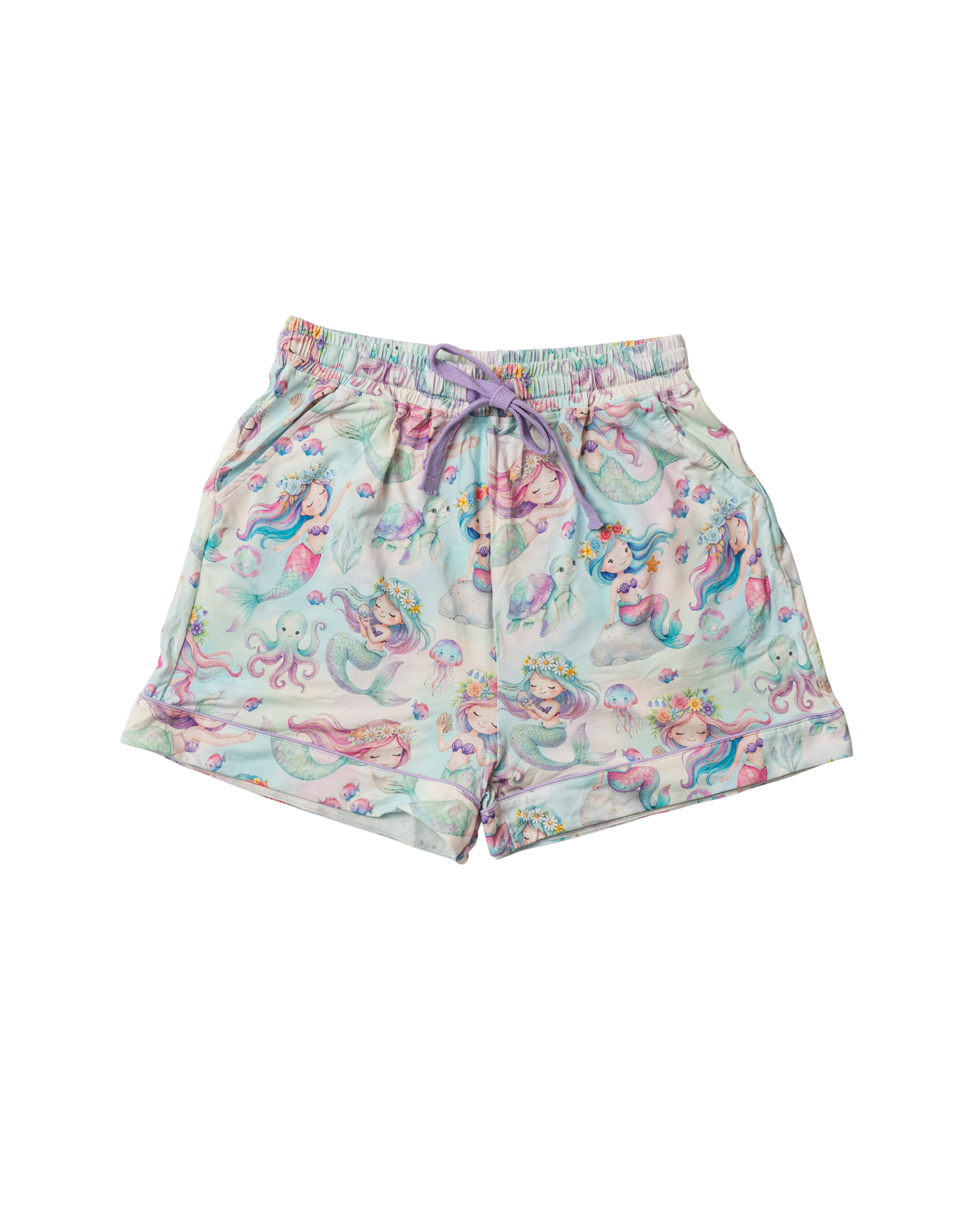 Layla shortsleeves and shorts Adult Pajamas