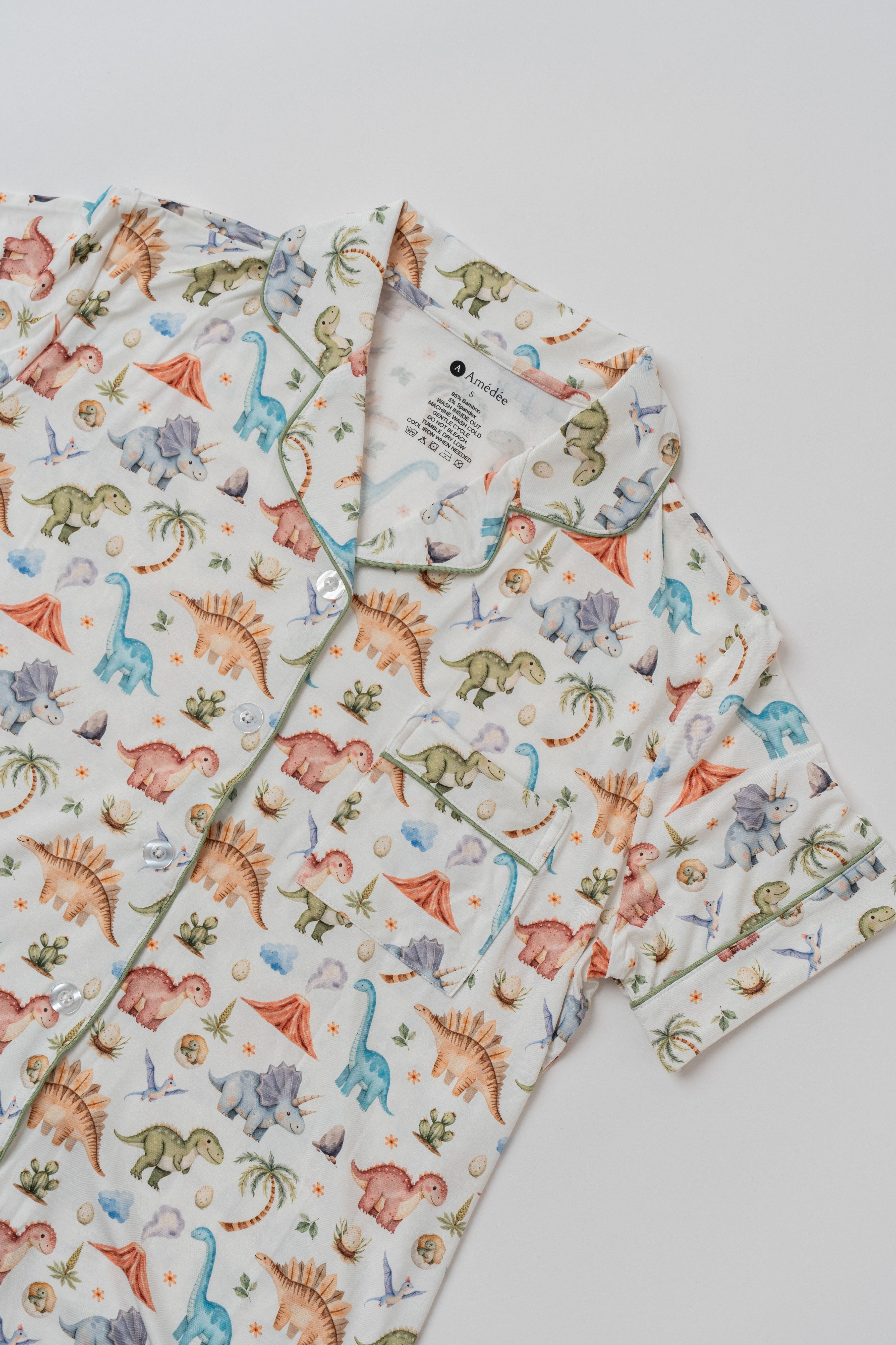 Simone shortsleeves and long pants Adult Pajamas