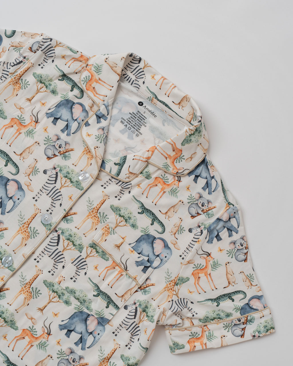 Aurelie shortsleeves and long pants Adult Pajamas