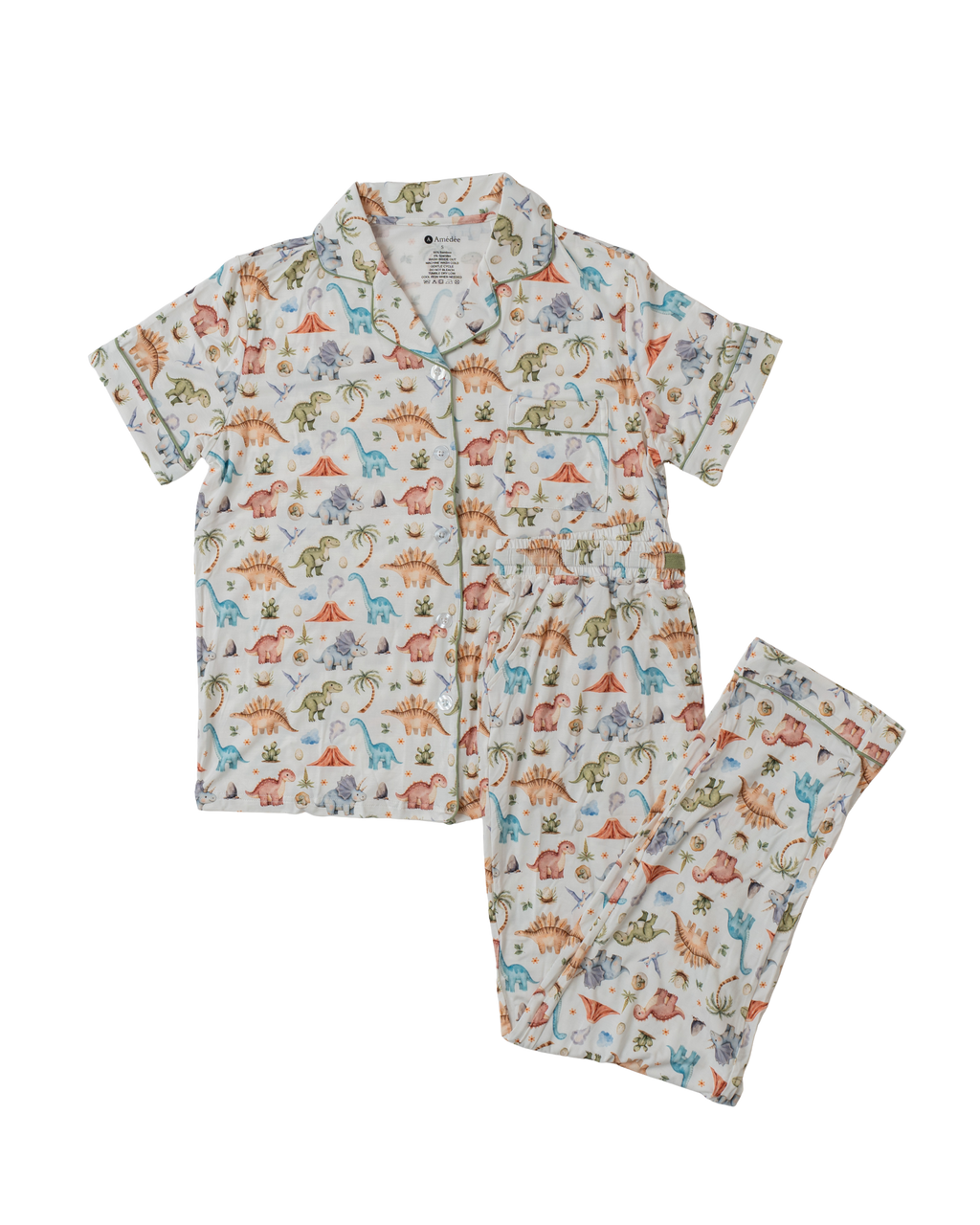 Simone shortsleeves and long pants Adult Pajamas