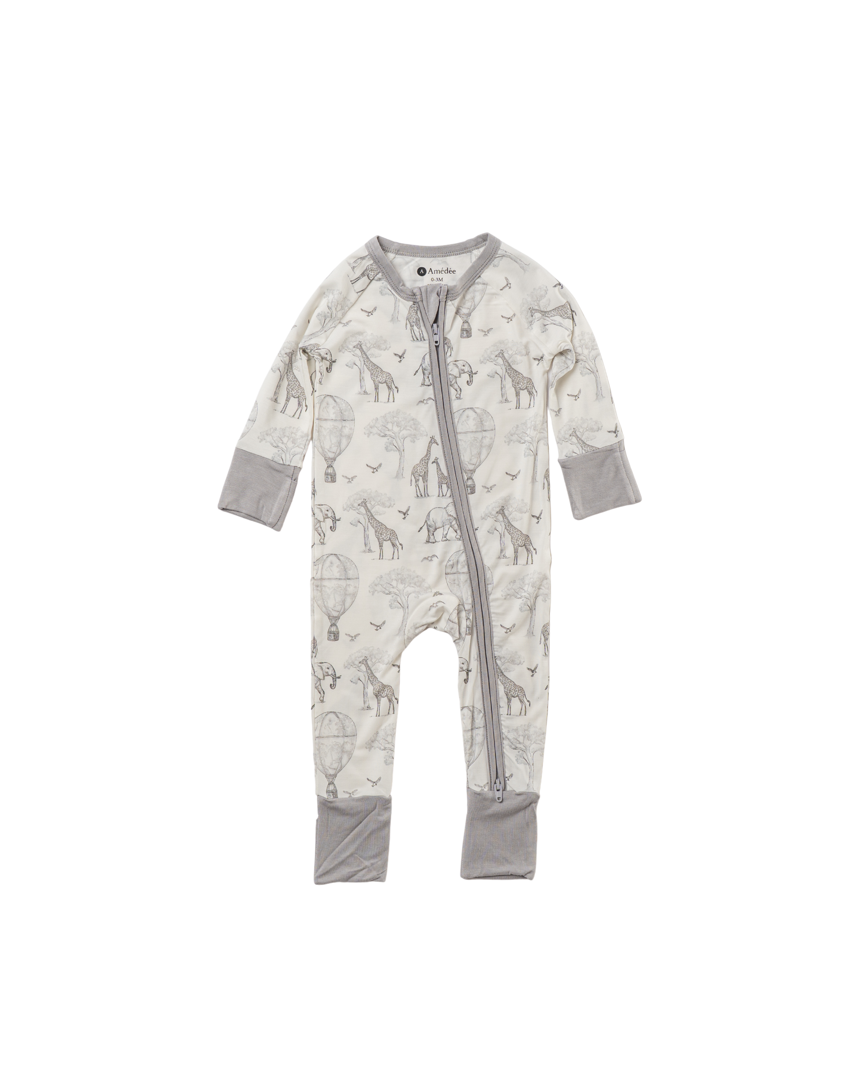 Auguste Footed Romper