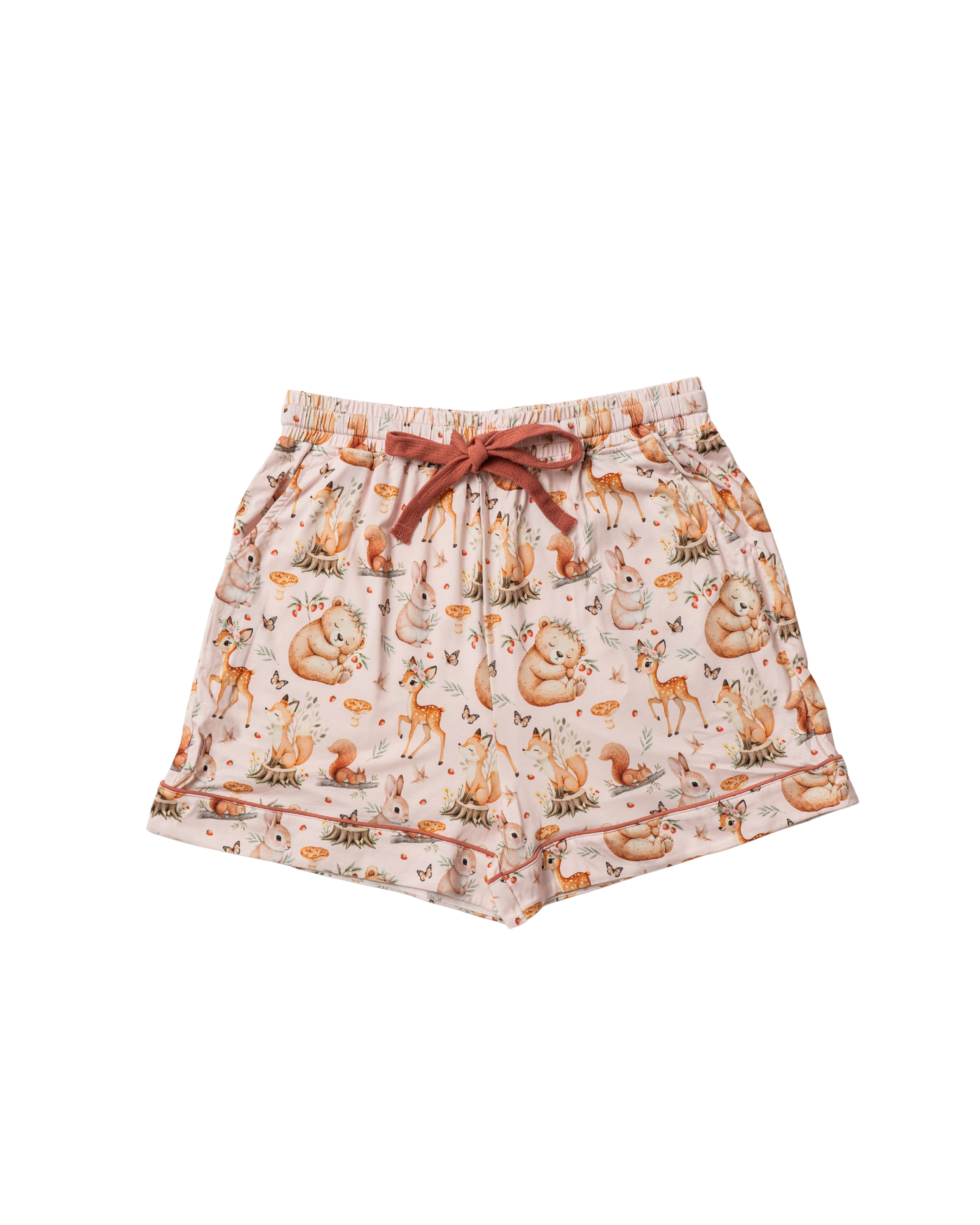 Ava shortsleeves and shorts Adult Pajamas
